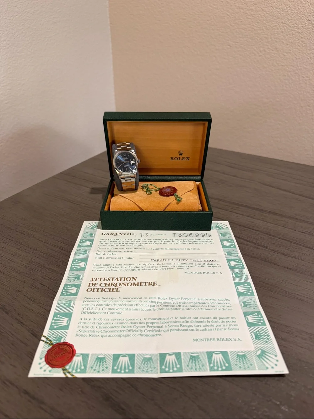 Rolex oyster perpetual